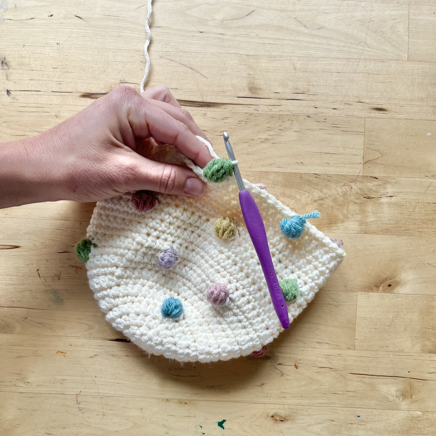 Colour Stitches Rye How to Change Colors on Bobble Stitches - Stuck on You Crochet