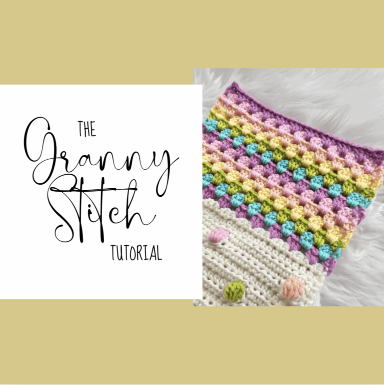 How to Crochet The Granny Stitch